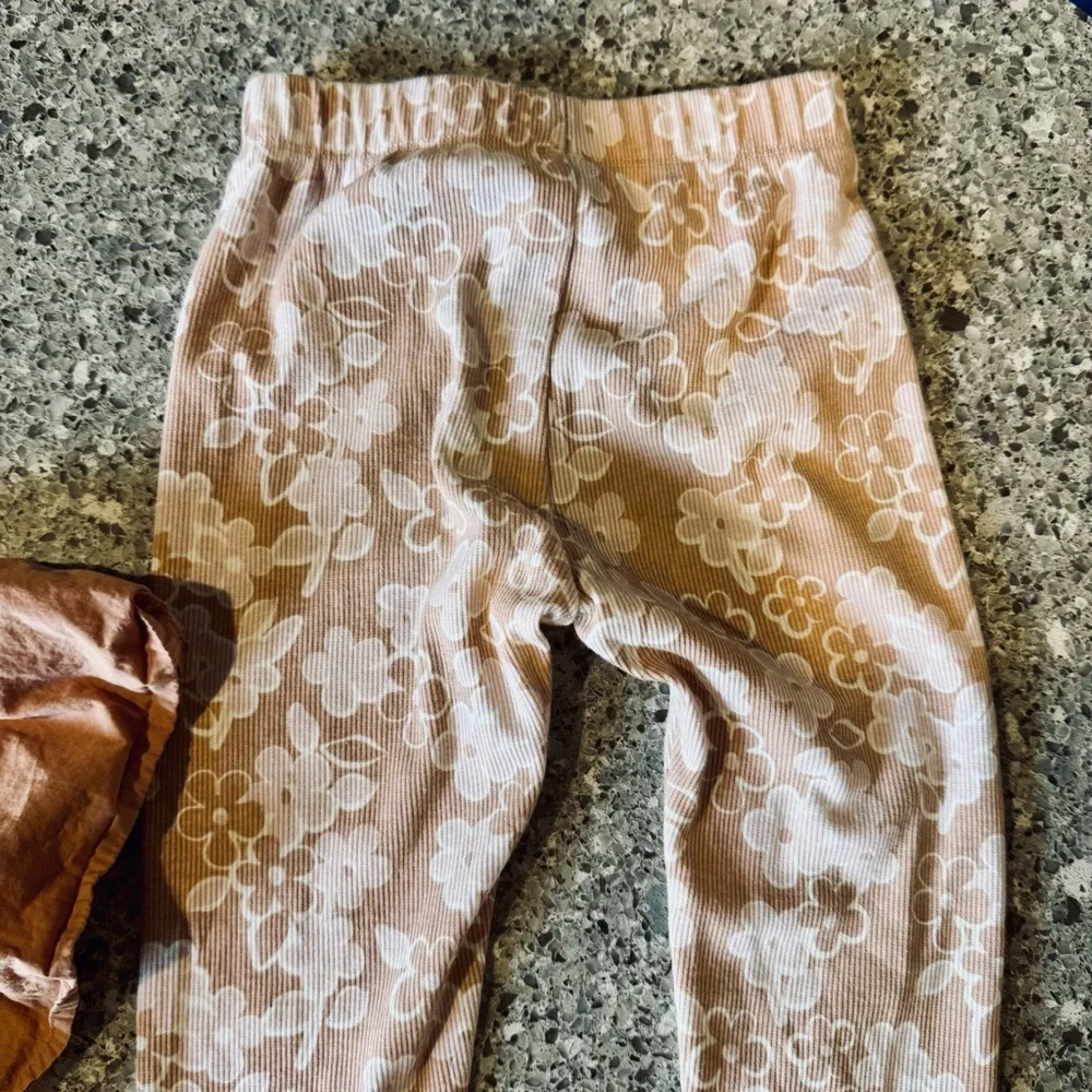 Grayson Collective GIRLS Sleeveless Top and Floral Leggings Set - Size 5T ⭐🌼 - Picture 6 of 11